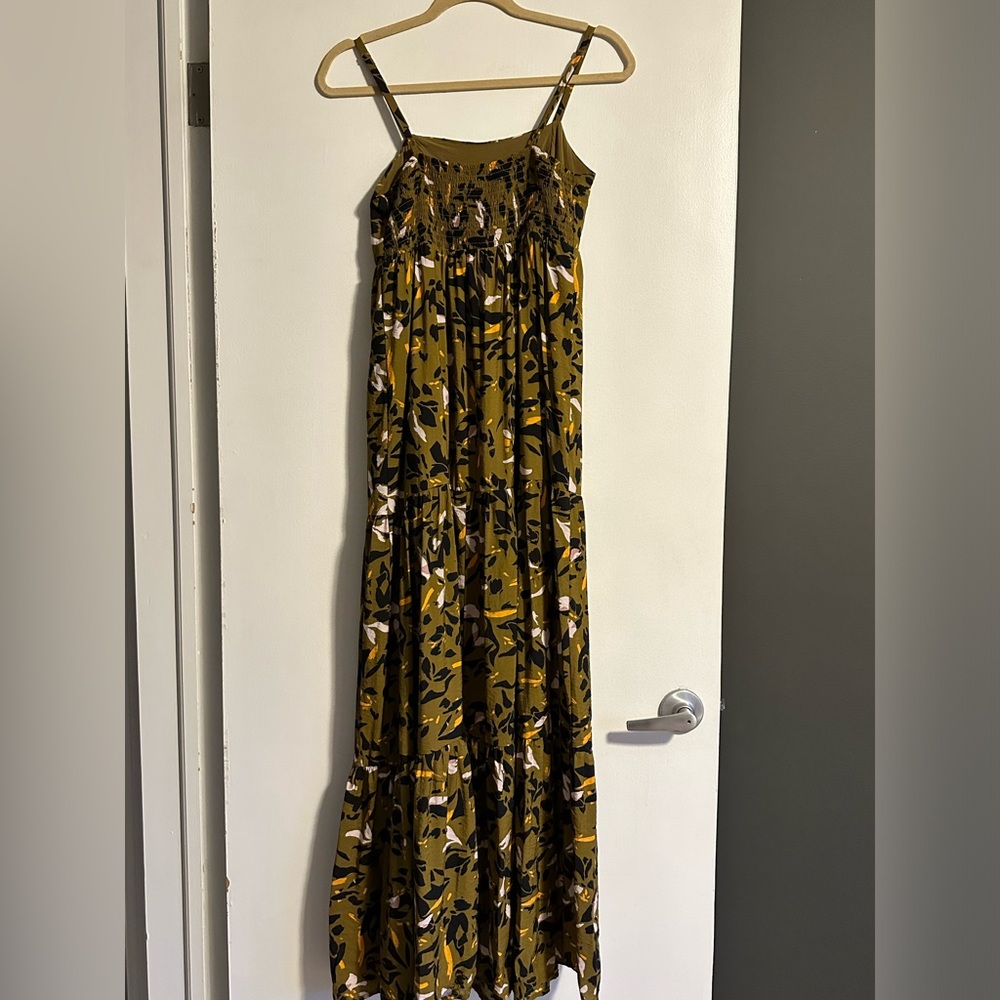 Green print Nine West sundress size small